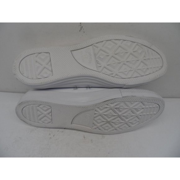 Converse Men's All Star Chuck Taylor Low Athletic Shoe 164715C Patent White 13M - Picture 5 of 6